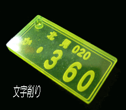 �i���o�[�v���[�g��蕶��